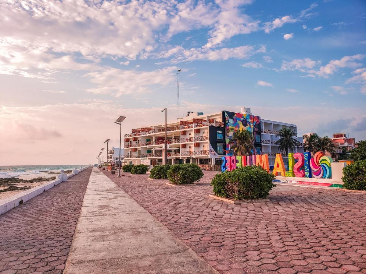 Esduma La Perla Hotel Ilha das Mulheres Exterior foto